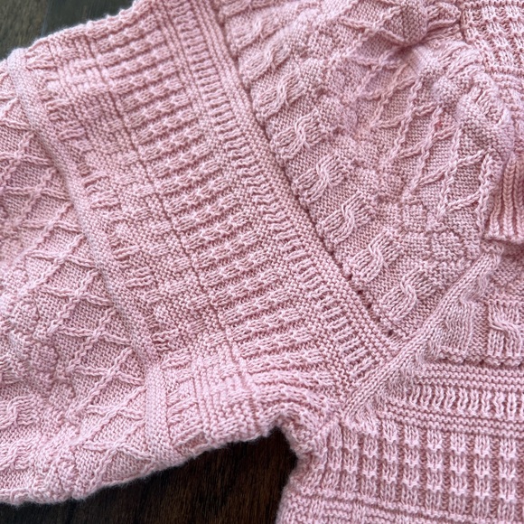 NWT Janie and Jack Dust Pink Ruffled Short Sleeve Knit Top Preppy Boutique 10 - Picture 9 of 17